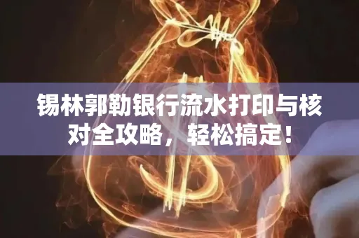 锡林郭勒银行流水打印与核对全攻略，轻松搞定！