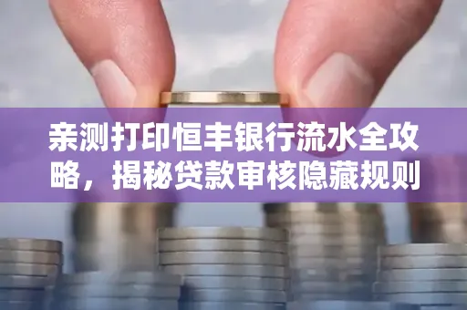 亲测打印恒丰银行流水全攻略，揭秘贷款审核隐藏规则